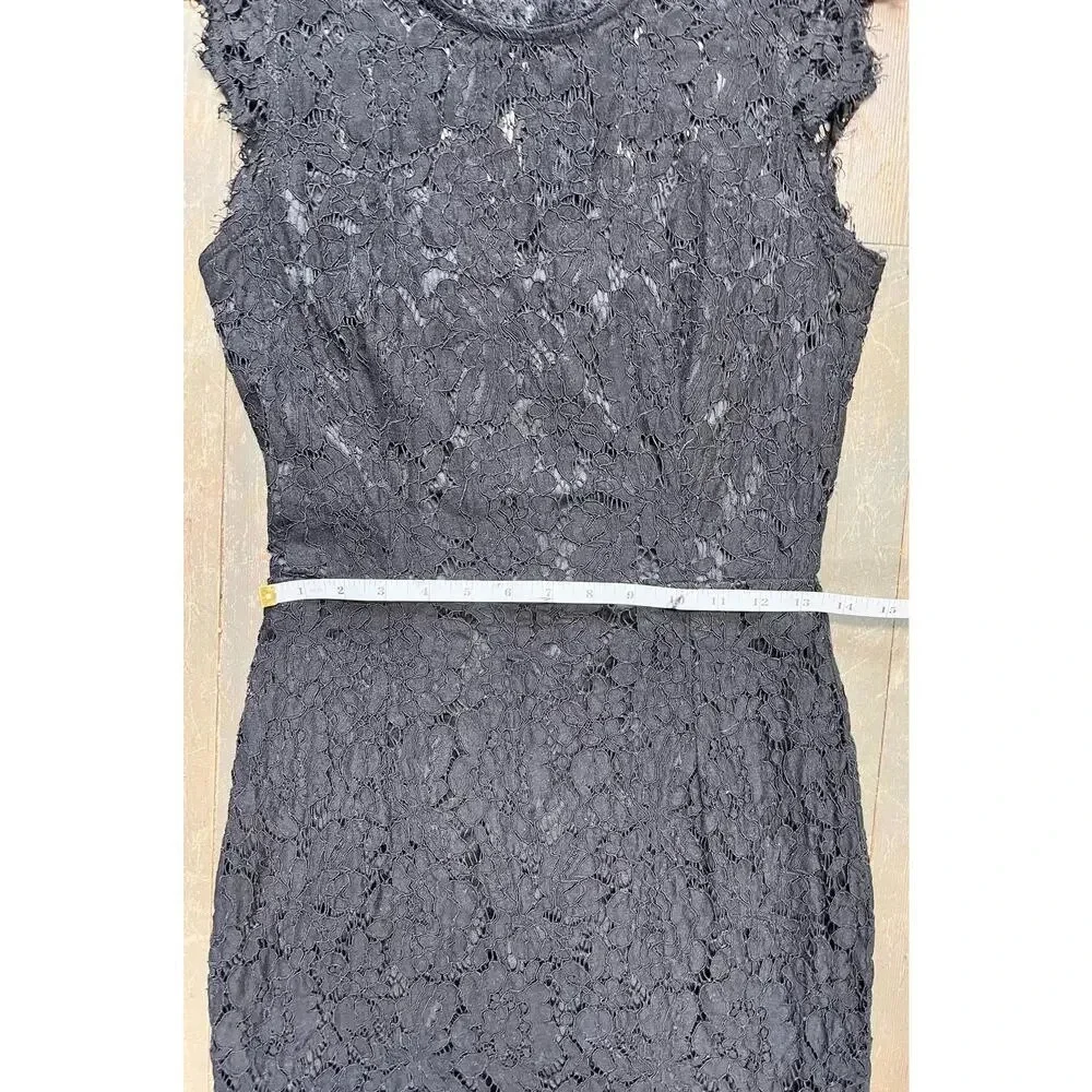 Miusol Women's Floral Lace Slim Evening Cocktail Lined Mini Dress Size Medium - Picture 13 of 14
